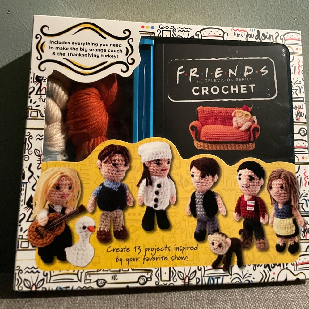 COPY - NWT Friends Cute Crochet Kit Craft